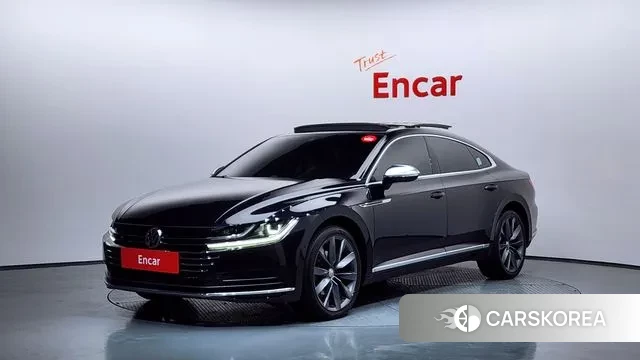 Volkswagen Arteon 2020 Черный из Кореи
