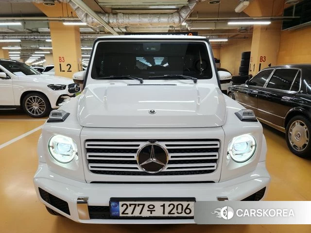 Mercedes-Benz G-Class W463b 2021 Белый из Кореи