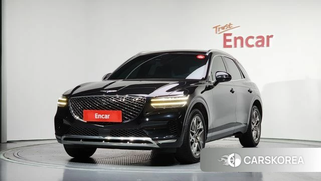 Genesis GV70 2022 Черный из Кореи