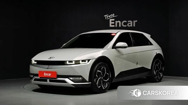 Hyundai Ionic 5 2021 Серебристо-серый из Кореи
