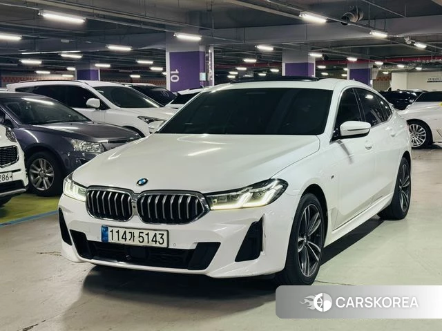 BMW 6 Series GT (G32) 2021 Белый из Кореи