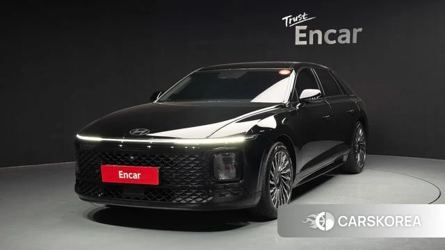 Hyundai Grandeur (GN7) 2025 Черный из Кореи