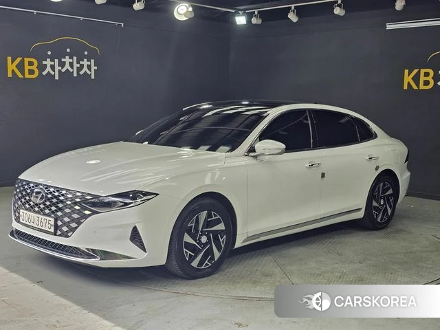 Hyundai The New Grandeur IG Hybrid 2020 Белый из Кореи