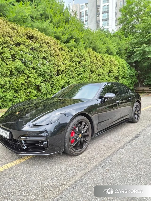 Porsche Panamera (971) 2020 Черный из Кореи