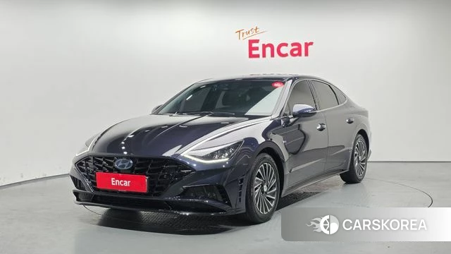 Hyundai Sonata Hybrid (DN8) 2019 Синий из Кореи