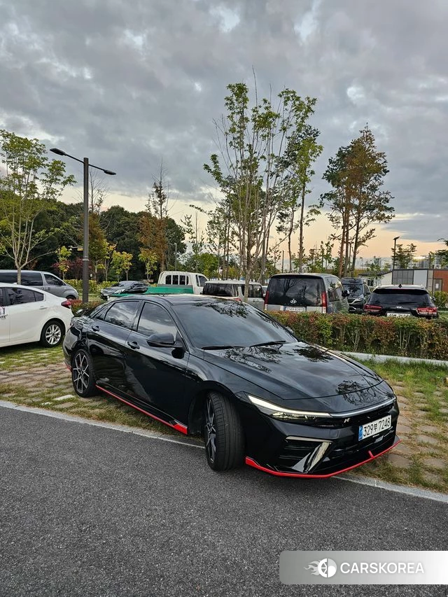 Hyundai The New Avante (CN7) 2026 Черный из Кореи