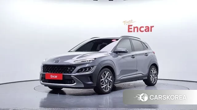 Hyundai The New Kona Hybrid 2021 Серый из Кореи