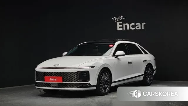 Hyundai Grandeur Hybrid (GN7) 2023 Белый из Кореи