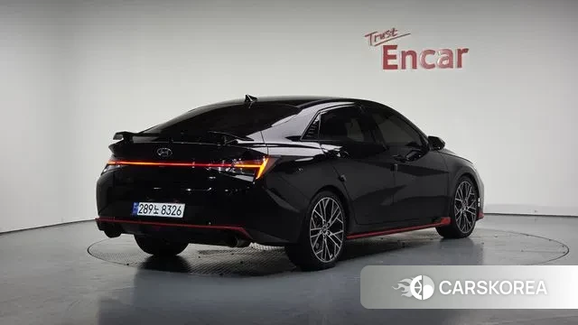 Hyundai Avante (CN7) 2021 Черный из Кореи