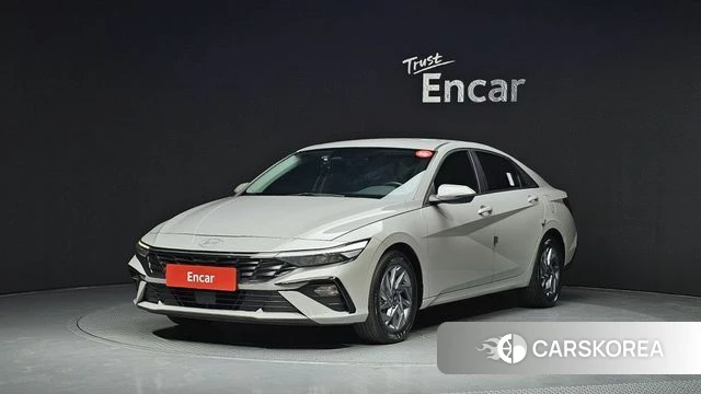 Hyundai The New Avante Hybrid (CN7) 2023 Серебристо-серый из Кореи