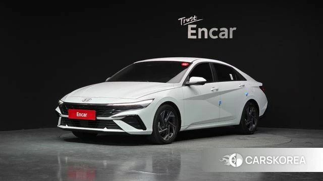 Hyundai The New Avante Hybrid (CN7) 2025 Белый из Кореи