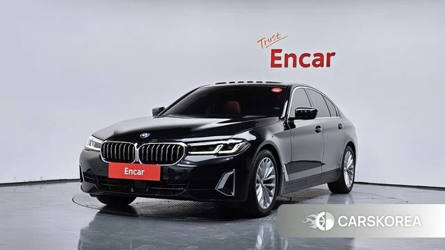 BMW 5 Series (G30) 2022 Черный из Кореи