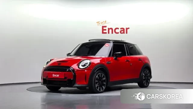 Mini Cooper S 2022 Красный из Кореи