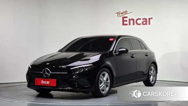 Mercedes-Benz A-Class W177 2024 Черный из Кореи