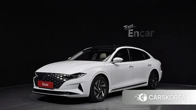 Hyundai The New Grandeur IG Hybrid 2022 Белый из Кореи