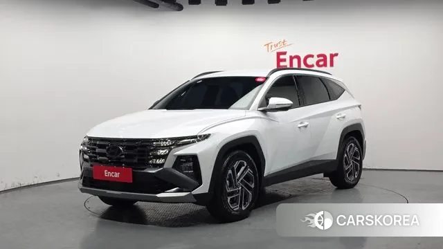 Hyundai The New Tucson Hybrid (NX4) 2024 Белый из Кореи