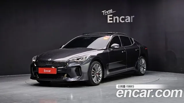 Kia Stinger 2020 Серый из Кореи