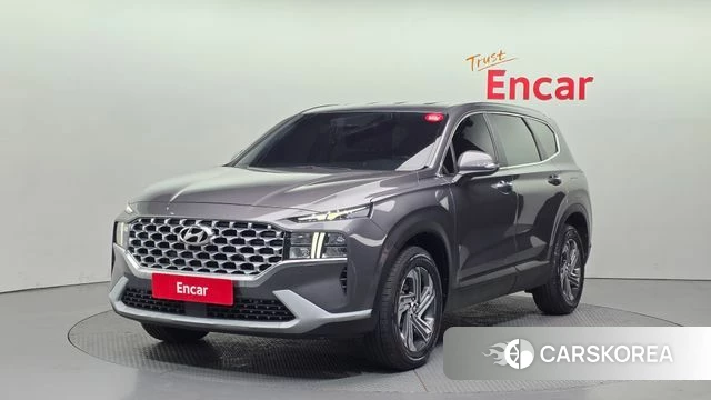Hyundai The New Santa Fe 2020 Серый из Кореи