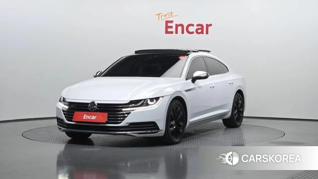 Volkswagen Arteon 2019 Белый из Кореи