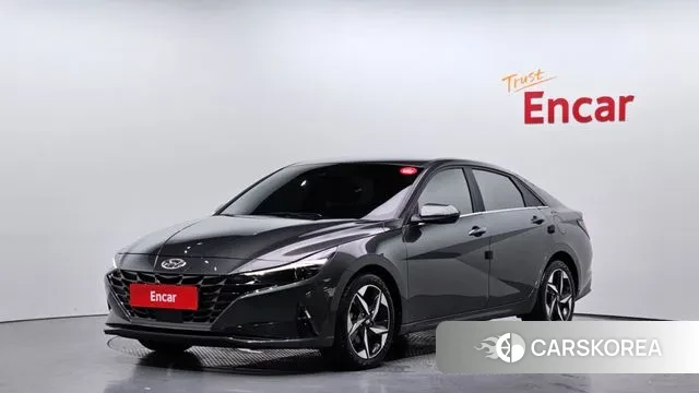 Hyundai Avante (CN7) 2022 Серый из Кореи