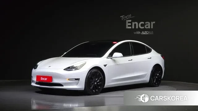 Tesla Model 3 2020 Белый из Кореи