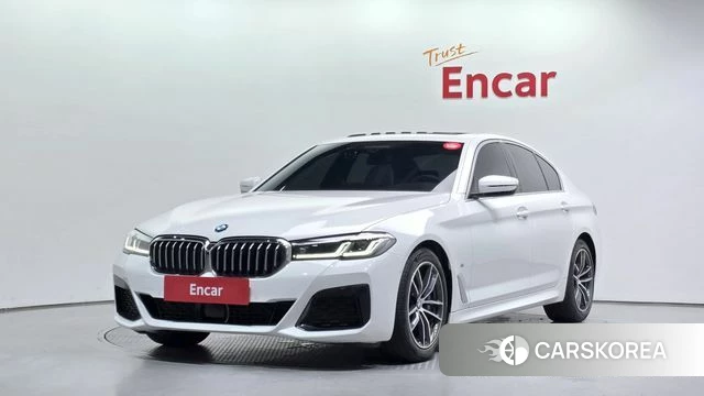 BMW 5 Series (G30) 2022 Белый из Кореи