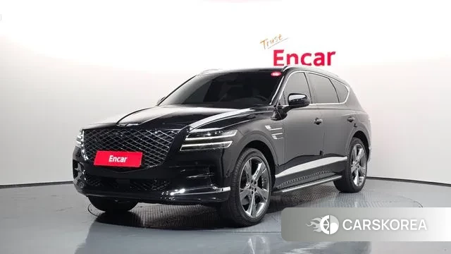 Genesis GV80 2022 Черный из Кореи