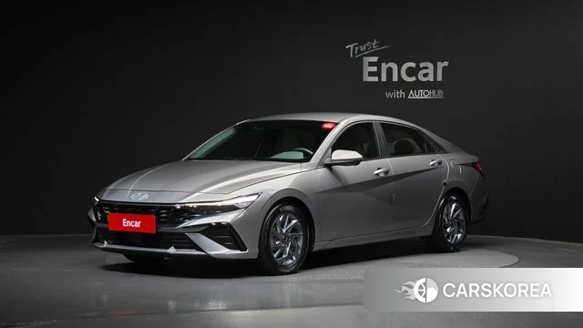 Hyundai The New Avante (CN7) 2023 Серебристо-серый из Кореи