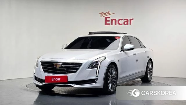 Cadillac CT6 2018 Белый из Кореи