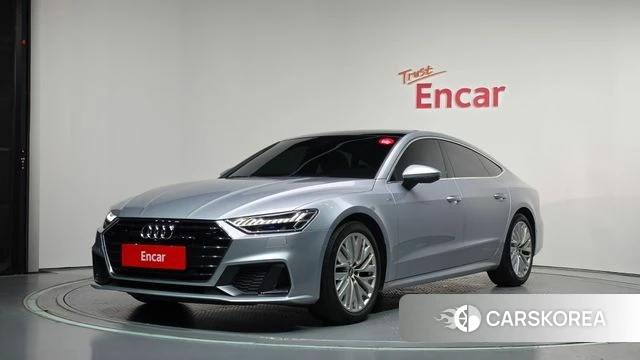 Audi A7 (4K) 2021 Серебряный из Кореи