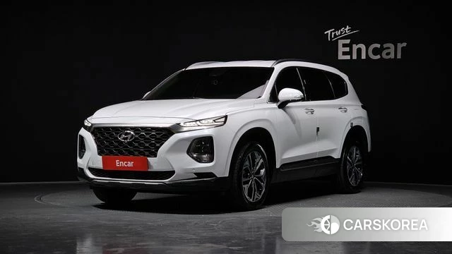 Hyundai Santa Fe TM 2018 Белый из Кореи
