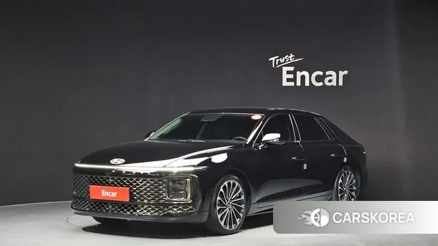 Hyundai Grandeur (GN7) 2023 Черный из Кореи