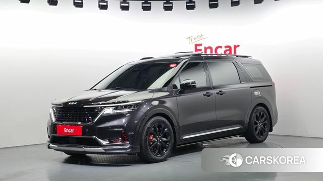 Kia Carnival 4th generation 2022 Серый из Кореи