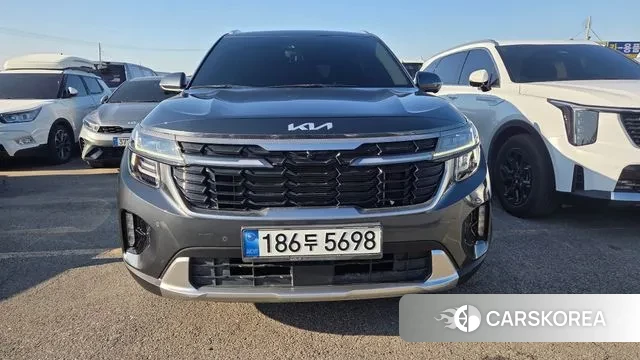 Kia The New Seltos 2022 Серый из Кореи