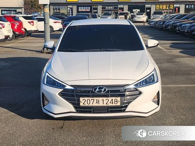 Hyundai The New Avante AD 2020 Белый из Кореи