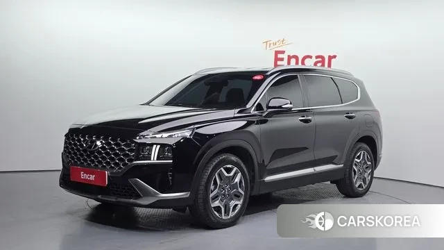 Hyundai The New Santa Fe 2021 Черный из Кореи