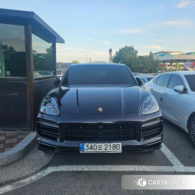 Porsche Cayenne (PO536) 2020 Черный из Кореи