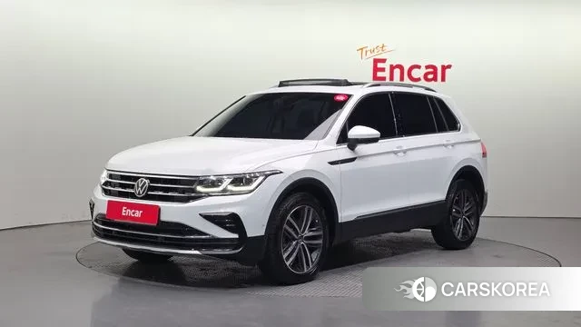 Volkswagen Tiguan second Generation 2023 Белый из Кореи