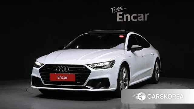 Audi A7 (4K) 2022 Белый из Кореи