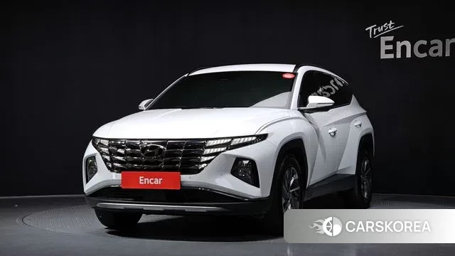 Hyundai Tucson Hybrid (NX4) 2020 Белый из Кореи