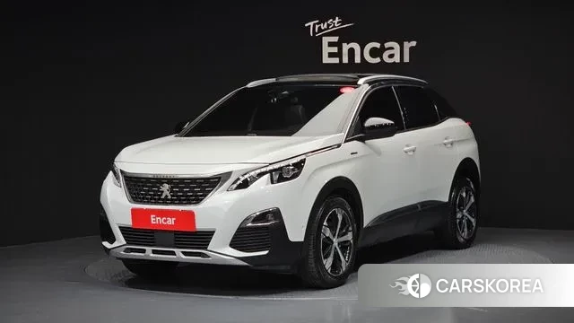 Peugeot 3008 second generation 2018 Белый из Кореи