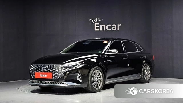 Hyundai The New Grandeur IG Hybrid 2019 Черный из Кореи