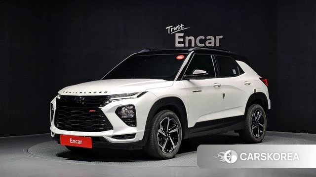 Chevrolet (GM Daewoo) Trailblazer 2021 Белый из Кореи
