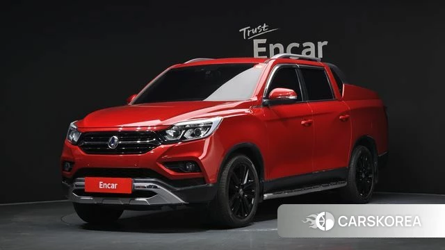 Ssangyong Rexton Sports 2018 Красный из Кореи