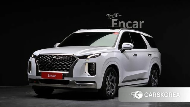 Hyundai Palisade 2022 Белый из Кореи