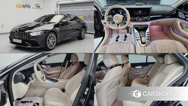 Mercedes-Benz AMG GT 2022 Черный из Кореи