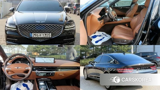 Genesis G80 (RG3) 2021 Черный из Кореи