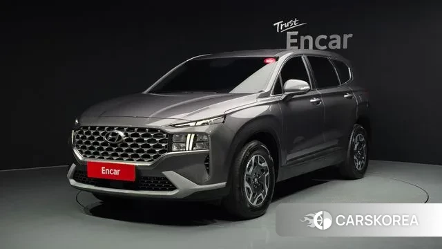 Hyundai The New Santa Fe 2022 Серый из Кореи