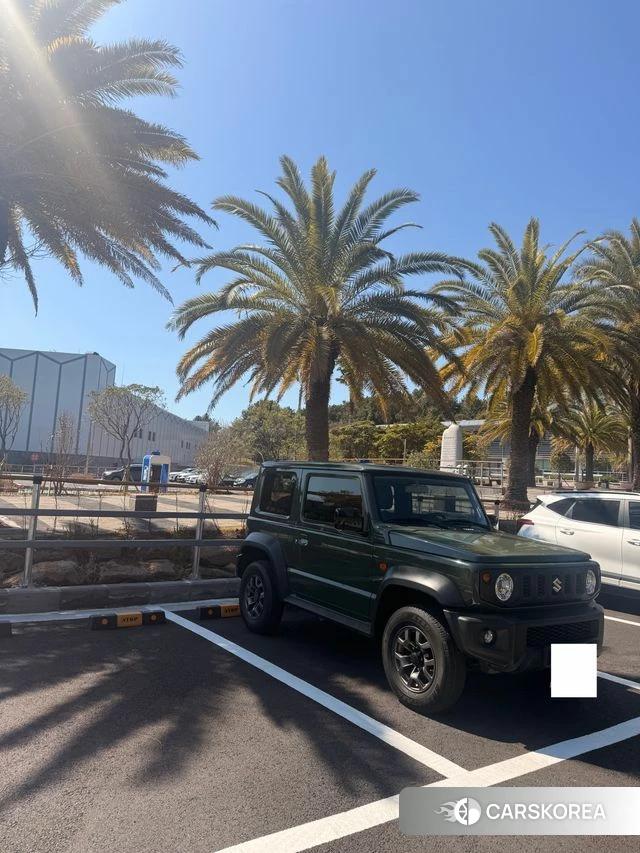 Suzuki Jimny 2022 Темно-зеленый из Кореи