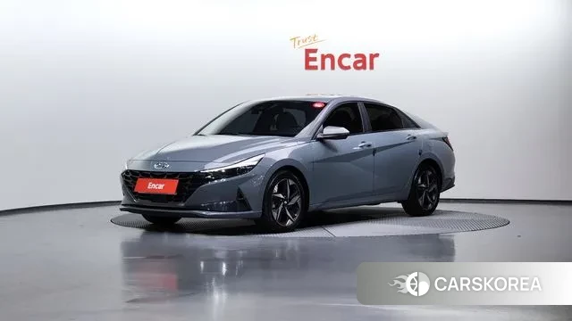 Hyundai Avante (CN7) 2020 Серебристо-серый из Кореи